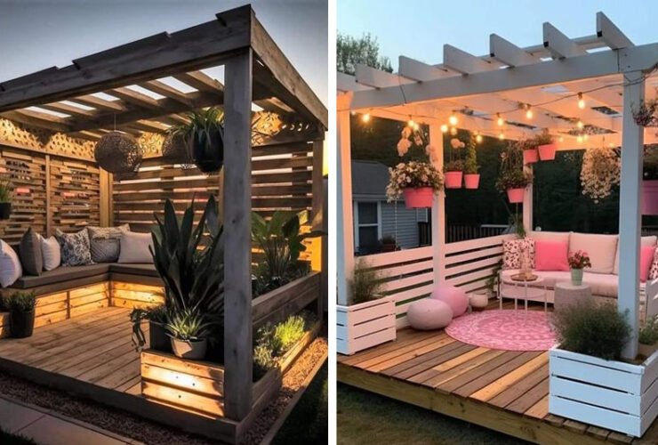 Altana w ogrodzie - 20 pomysłów na aranżację ogrodu z altaną