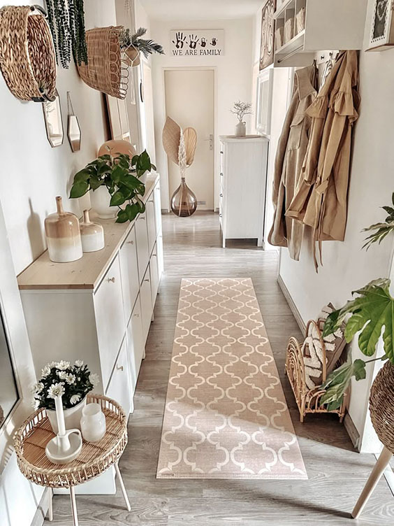 Aranżacja korytarza w domu jednorodzinnym