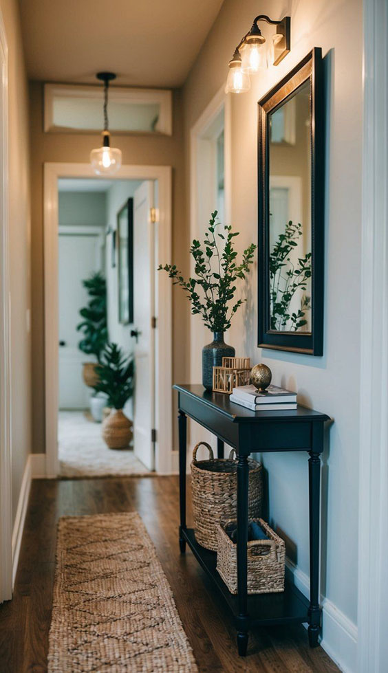 Aranżacja małego korytarza w domu